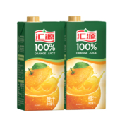汇源 浓缩100%果汁 1L*2盒 多味可选