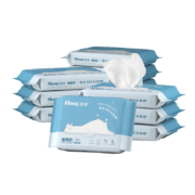 舒洁（Kleenex）湿厕纸羊驼湿厕纸40片10包（400片） 擦除99%细菌 清洁湿纸巾湿巾