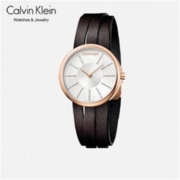 1日0点：Calvin Klein 卡尔文·克莱 罗马鞋系列 女士石英腕表 K2R2STGX