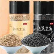 微信小程序专享：燕之坊 高钙熟芝麻粒 2罐装(熟白芝麻粒200g+熟黑芝麻粒210g)*2件