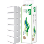 雨森速溶卷纸棉柔布韧1.4斤 700g/12卷5层加厚