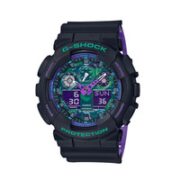 CASIO 卡西欧 G-SHOCK系列 男士石英表 GA-100BL-1ADR