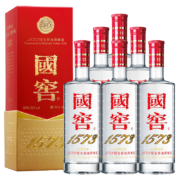 泸州老窖 国窖1573 浓香型白酒 52度500ml*6瓶整箱装(内含礼品袋)(新老包装随机发货)