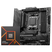 微星（MSI） X670E B650主板 搭 AMD 锐龙R7 7700X盒装 CPU主板套装 B650M MORTAR WIFI 7700X盒装