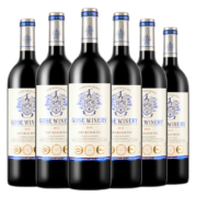 法国进口红酒蓝骑士干红葡萄酒整箱礼盒装 6*750ml
