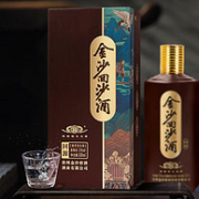 Plus会员，贵州老字号 JINSHA 金沙 回沙酒 钻石五星53度酱香型白酒500mL*6瓶
