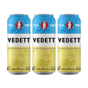 京东特价：VEDETT 白熊 精酿 啤酒 500ml*3听