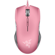 雷蛇(Razer)锐蝮蛇竞技版有线鼠标 办公鼠标 电竞游戏鼠标 RGB幻彩灯效鼠标  双手通用型鼠标 吃鸡/LOL/CS GO游戏鼠标 粉晶