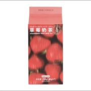 李茶德 草莓牛乳茶盒装 210g