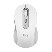 罗技（Logitech）M750 通用版鼠标 无线蓝牙鼠标 对称鼠标 白色 带Logi Bolt USB接收器