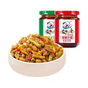 天猫U先：饭扫光  下饭菜 爆炒金针菇200g+麻辣什锦200g组合装