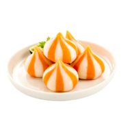鱼极 蟹膏宝120g 国产 包心鱼丸煮汤鱼糜≥45% 麻辣烫关东煮速食半成品烧烤生鲜火锅食材 非清真