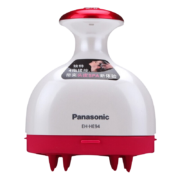 松下（panasonic） 头部按摩器头皮按摩器电动按摩仪充电式干湿两用1小时快充礼物 EH-HE94  【红色】回旋式按摩头