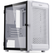 鑫谷（Segotep）小艺术家桌面电脑机箱 白色（240水冷位/钢化玻璃侧板/M-ATX主板位/小型台式电脑主机箱）