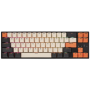 RK68Plus TTC月白轴三模蓝牙无线2.4G有线机械键盘电脑游戏笔记本办公家用PBT键帽可拆上盖68键RGB光大碳键帽