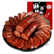 蜀腊记（SHULAJI） 四川腊肠麻辣香肠四川烟熏特产熟食腊味过年年货送礼烹饪食用 1.招牌麻辣香肠400g（建议拍4件！更划算！）