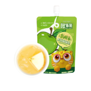 哆猫猫 乳酸菌果冻吸吸乐苹果味宝宝零食儿童果汁泥果冻不添加防腐剂香精添加维生素C 120g