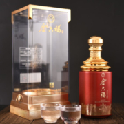 Plus会员，金六福 美福精酿 52度浓香型白酒500mL*6瓶 整箱装 内含礼袋