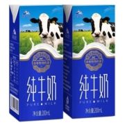 88VIP：华山牧 纯牛奶200ml*16盒*5件
