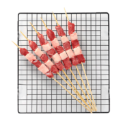 草原宏宝 国产 内蒙孜然羊肉串 净重500g/袋 (20串) 冷冻 烧烤食材 烤箱适配 地标认证