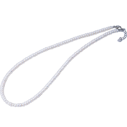天使之泪 珍珠项链小米珠choker 4-5mm 天然强光调节链女圣诞礼物高性价比 【叠戴更精致】基础款