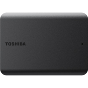 东芝(TOSHIBA) 2TB 移动硬盘 新小黑A5 USB3.2 Gen1 2.5英寸 机械硬盘 兼容Mac 轻薄便携 稳定耐用 高速传输