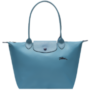 珑骧LONGCHAMP 女士 LE PLIAGE CLUB系列蓝色小号织物长柄单肩斜挎包手提包 L2605 619 P58