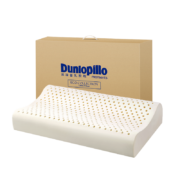 邓禄普（Dunlopillo）ECO青少年波浪枕 斯里兰卡进口天然乳胶枕头 三曲线 乳胶含量96%