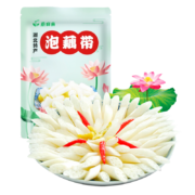 湖北农特产 洪湖泡藕带400g 湖北洪湖特产 农家酸辣味泡菜莲藕尖 下饭菜凉菜 健康轻食方便菜 半加工蔬菜生鲜