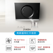 【升级款】老板（Robam）油烟机侧吸油烟机家用抽油烟机大吸力免拆洗单烟机 小尺寸升级款 21A5H
