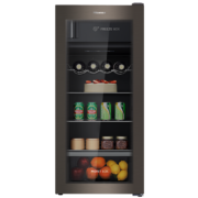 海信(Hisense)125升冰吧家用办公室 净味保鲜茶叶冷藏柜 一级能效红酒饮料柜JC-125VUT