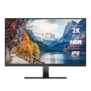 优派（ViewSonic） 27英寸2K高清显示器 三边微边 IPS技术 75Hz HDR 家用办公 VX2771-2K-HD 10Bit 不闪屏滤蓝光