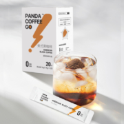 天猫U先：PANDA COFFEE GO 熊猫不喝 云南美式黑咖啡无糖速溶  20杯