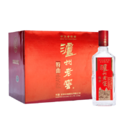 泸州老窖 特曲 浓香型白酒 52度165ml*6瓶整箱礼盒装(特曲三两三)