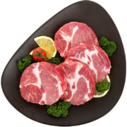 龙大肉食 烧烤猪梅花肉块500g 出口日本级 猪梅肉猪梅条肉 烧烤烤肉涮火锅食材 猪肉生鲜