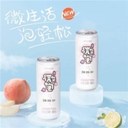 88VIP：JIANLIBAO 健力宝 微泡水 白桃味 330ml*24罐*4件