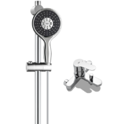 高仪（GROHE）进口淋浴花洒套装 130MM手持花洒含滑杆 4种出水模式26107000