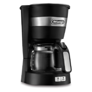 德龙（Delonghi）咖啡机 美式滴漏式咖啡壶 家用迷你半自动咖啡机 ICM14011（黑色）