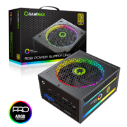 游戏帝国 GAMEMAX RGB750 国际版全模组电源40显卡(80金牌/贴片无线电路/神光同步/5年/LLC/DC-DC/FDB）