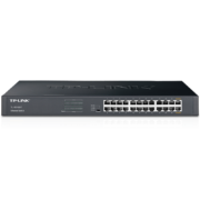 TP-LINK 24口全千兆交换机 非网管T系列机架式 企业级交换器 监控网络网线分线器 分流器 TL-SG1024T