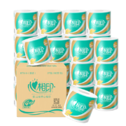 PLUS会员：心相印 卷纸 心柔系列 4层180g 27卷*4件