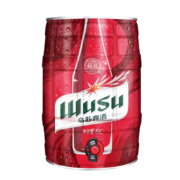 乌苏啤酒（wusu）大红乌苏 5L桶装(新老包装随机发货)