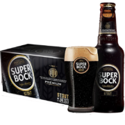 超级波克（SuperBock）黑啤250ml*24瓶 进口啤酒整箱装 葡萄牙原装