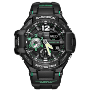CASIO 卡西欧 G-SHOCK 航空系列 男士石英腕表 GA-1100-1A3