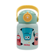 PLUS会员：Nuby 努比 儿童保温杯 500ml 标准款（吸管杯盖+提手）