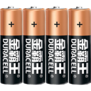 PLUS会员：DURACELL 金霸王 5号碱性电池 1.5V 4粒装