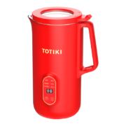 拓几（TOTIKI） 豆浆机小型家用容量迷你破壁料理机全自电动免洗免过滤1-2人食3人米糊 中国红350mL豆浆机