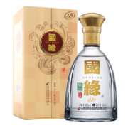 今世缘 国缘对开 柔雅型白酒  42度 550ml 单瓶装