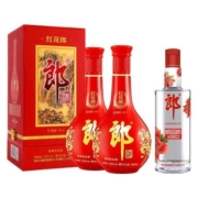 88VIP：LANGJIU 郎酒 红花郎10 第四代 53度 酱香型白酒 500ml*2+顺品郎 浓酱兼香型白酒 280ml