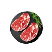 PLUS会员：BEIDAHUANG 北大荒 蕙民 安格斯谷饲M3上脑原切牛排 190g*7
